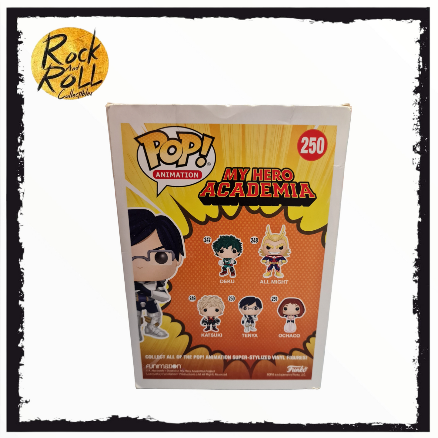My Hero Academia - Tenya Funko Pop! #250 Condition 7/10