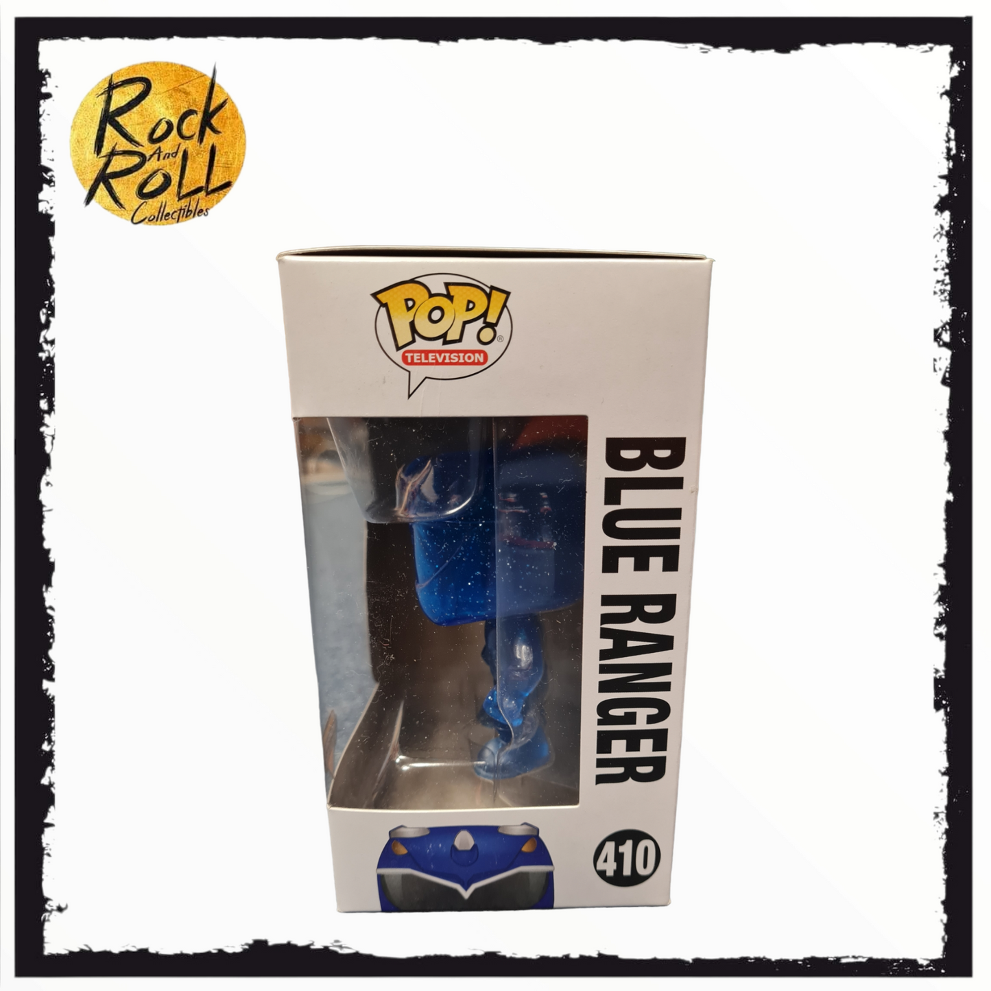 Power Rangers - Blue Ranger (Morphing) Funko Pop! #410 Condition 8.5/10