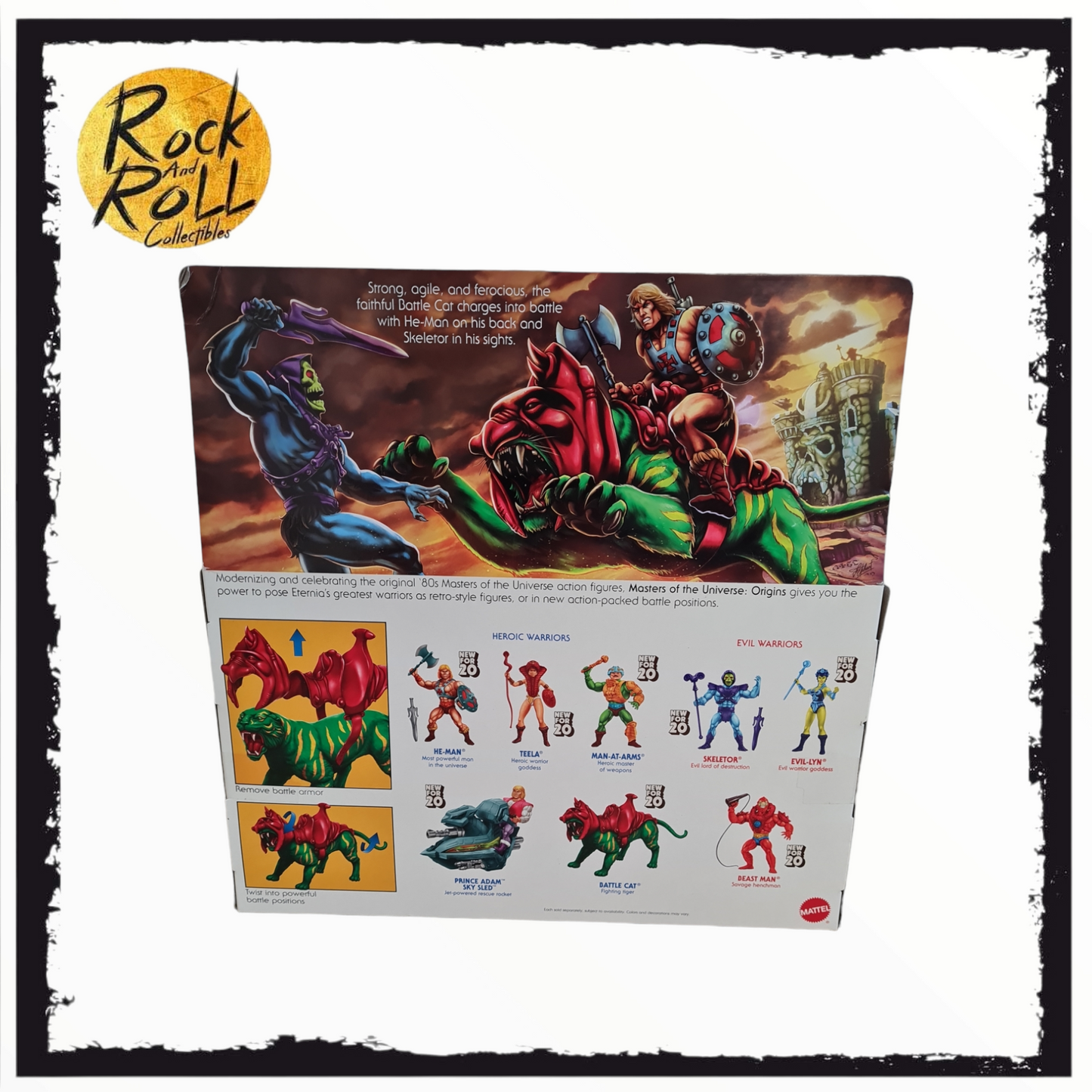 Masters of the Universe Origins Battle Cat Action Figure - Box Damage
