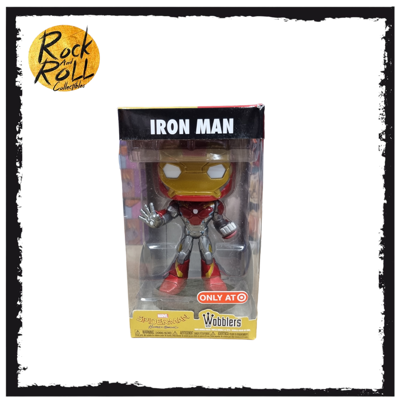 Funko Wobblers Iron Man Vinyl Figure