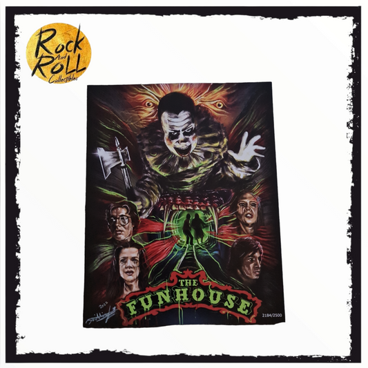 BAM Horror Box Exclusive - The Funhouse Artist Signed Art Print LE 2184/2500