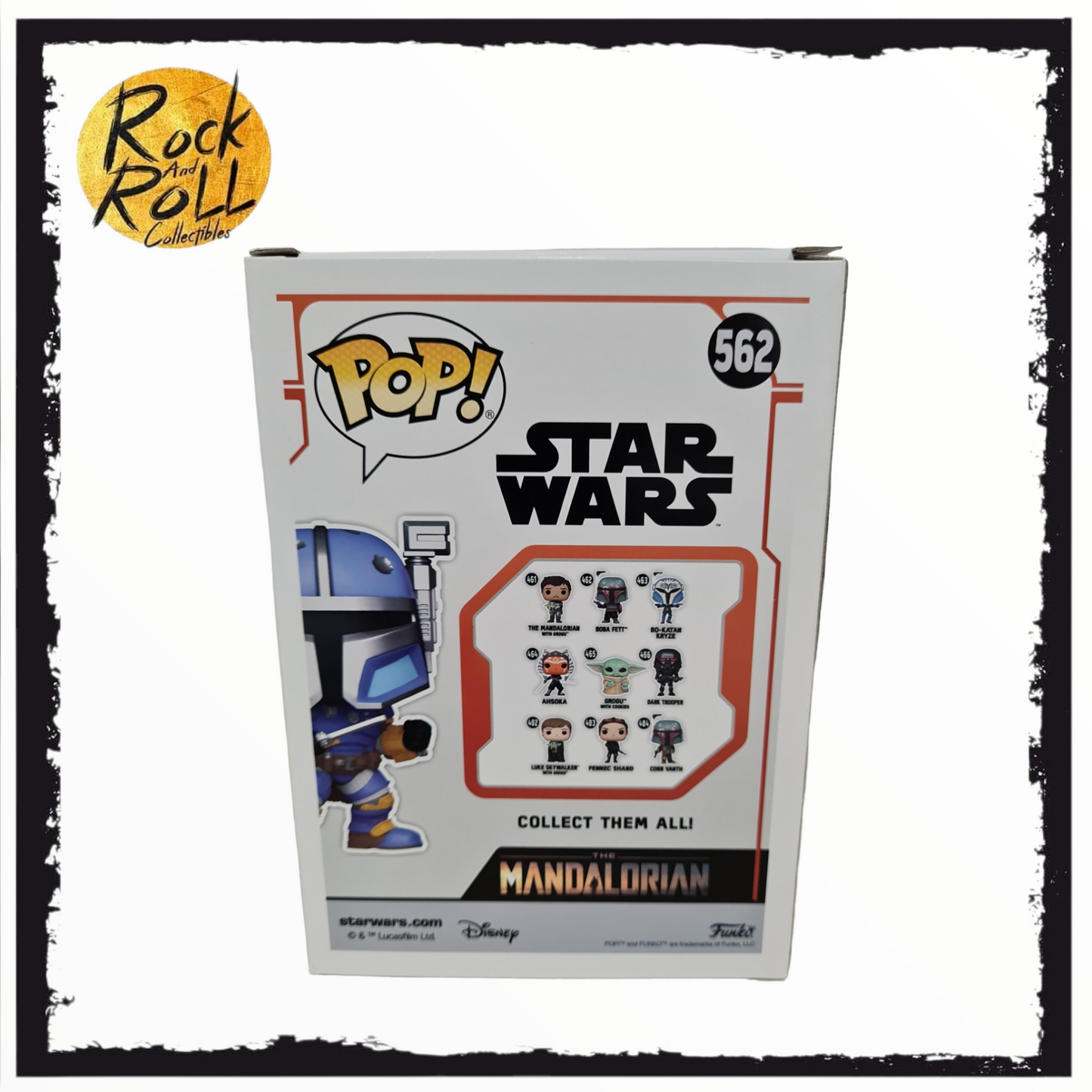 Star Wars - Paz Vizsla Funko Pop! #562 Game Stop Exclusive - Condition 9/10
