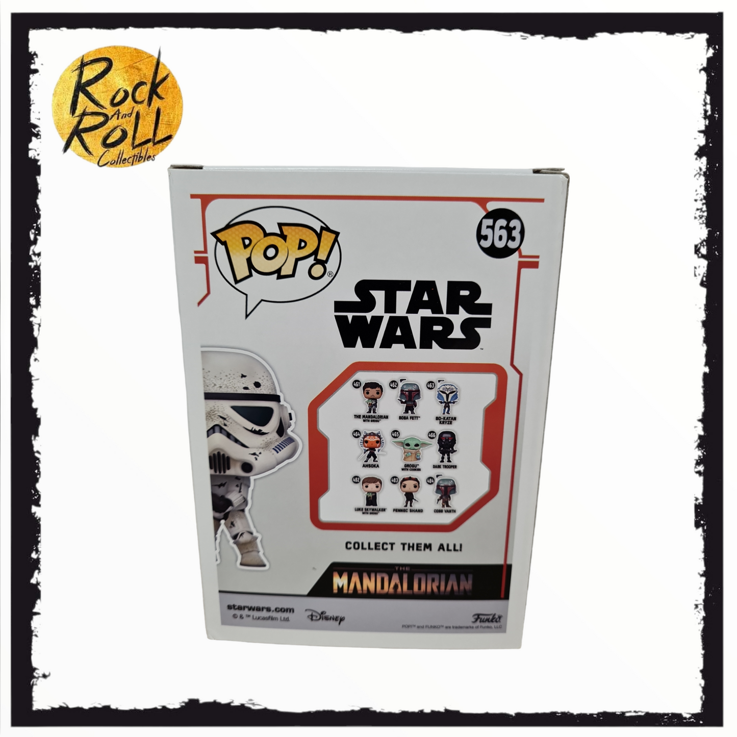 Star Wars - Remnant Stormtrooper Funko Pop! #563 Game Stop Exclusive Condition 8/10