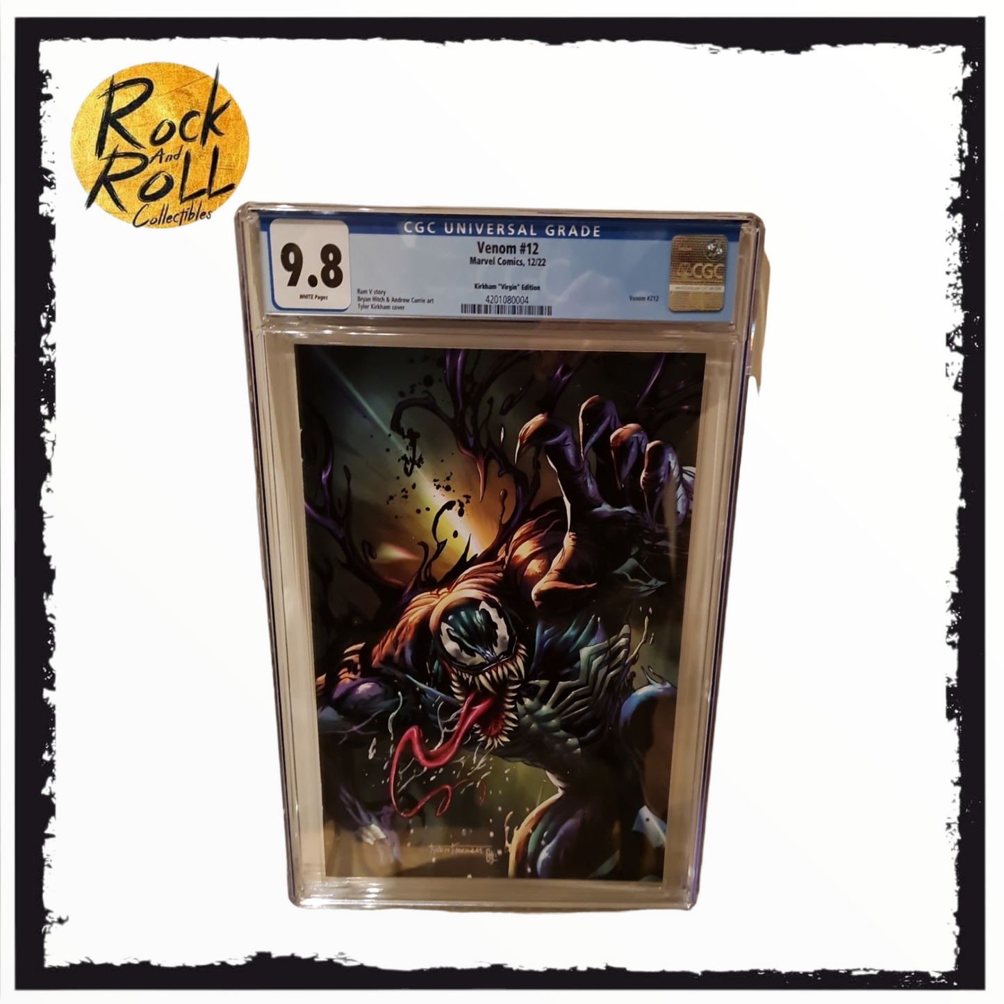 Marvel Comics - Venom #12 Kirmham "Virgin" Edition - CGC 9.8