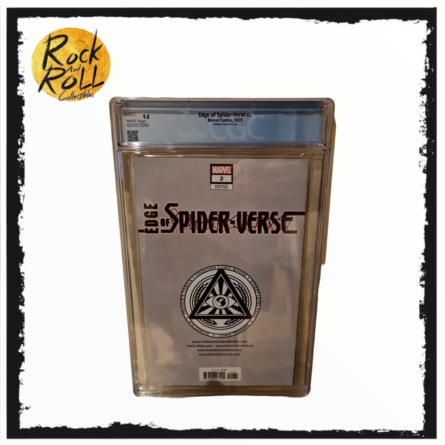 Marvel Comics 10/22 - Edge of Spider-Verse #2 - Kirkham Variant Cover - CGC 9.8