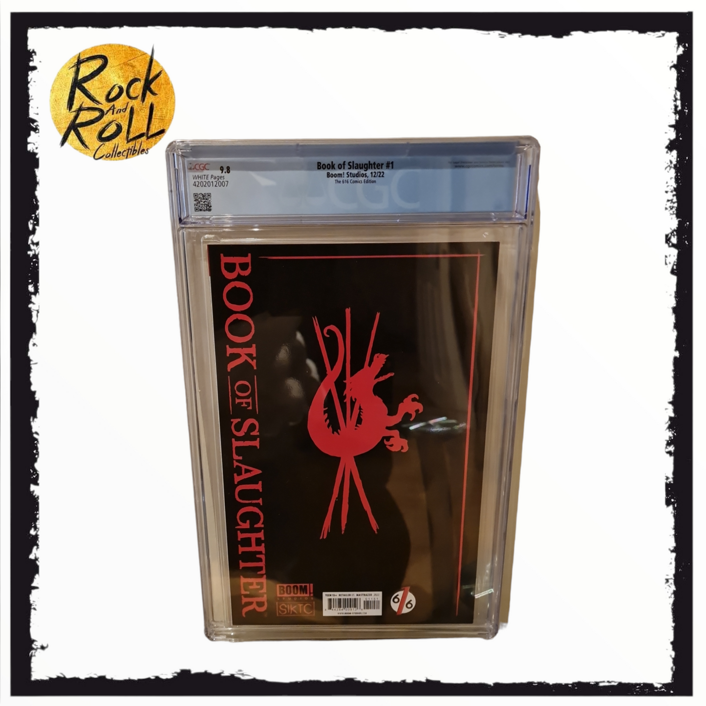 Boom! Studios 12/22 - Book Of Slaughter #1 The 616 Comics Edition - CGC 9.8