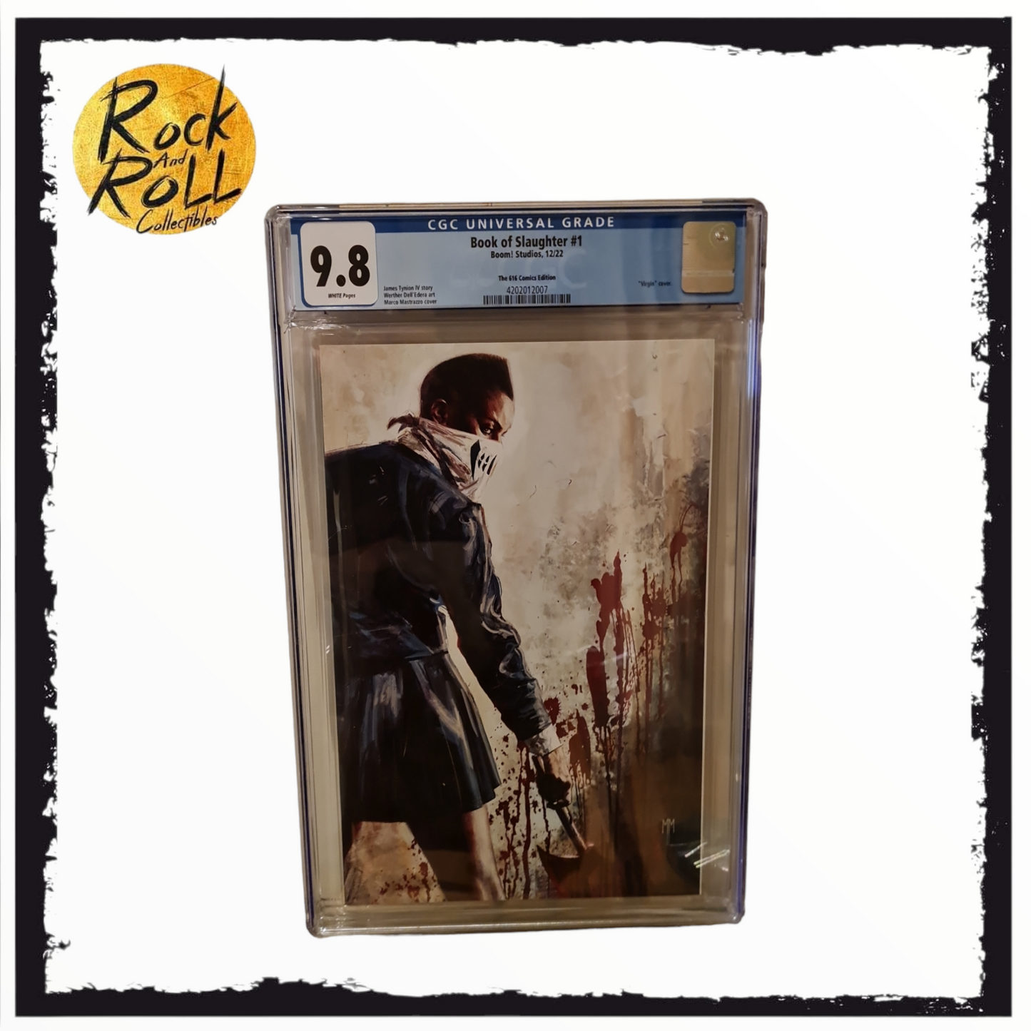 Boom! Studios 12/22 - Book Of Slaughter #1 The 616 Comics Edition - CGC 9.8