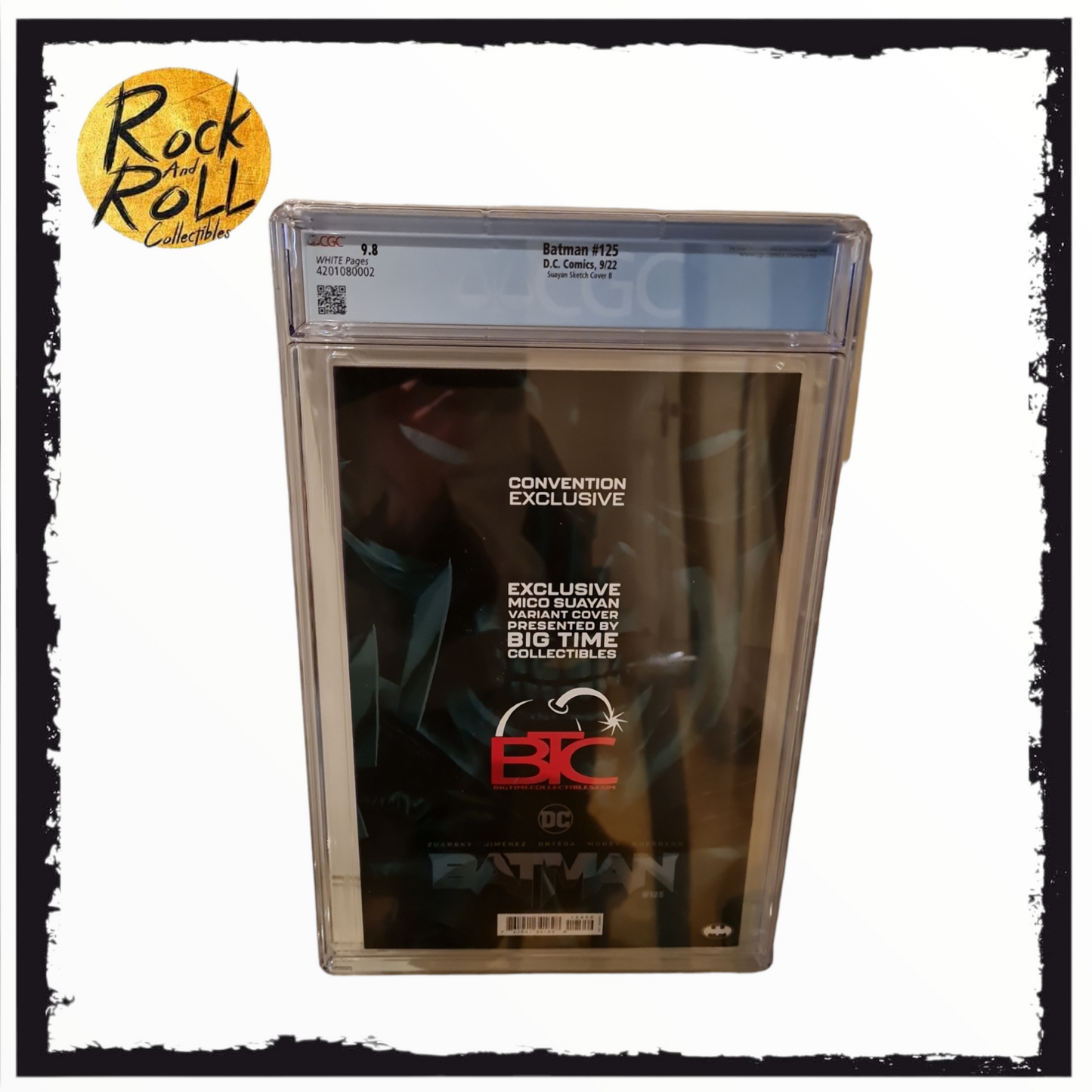 D.C Comics 9/22 - Batman #125 Suayan Sketch Cover B - CGC 9.8