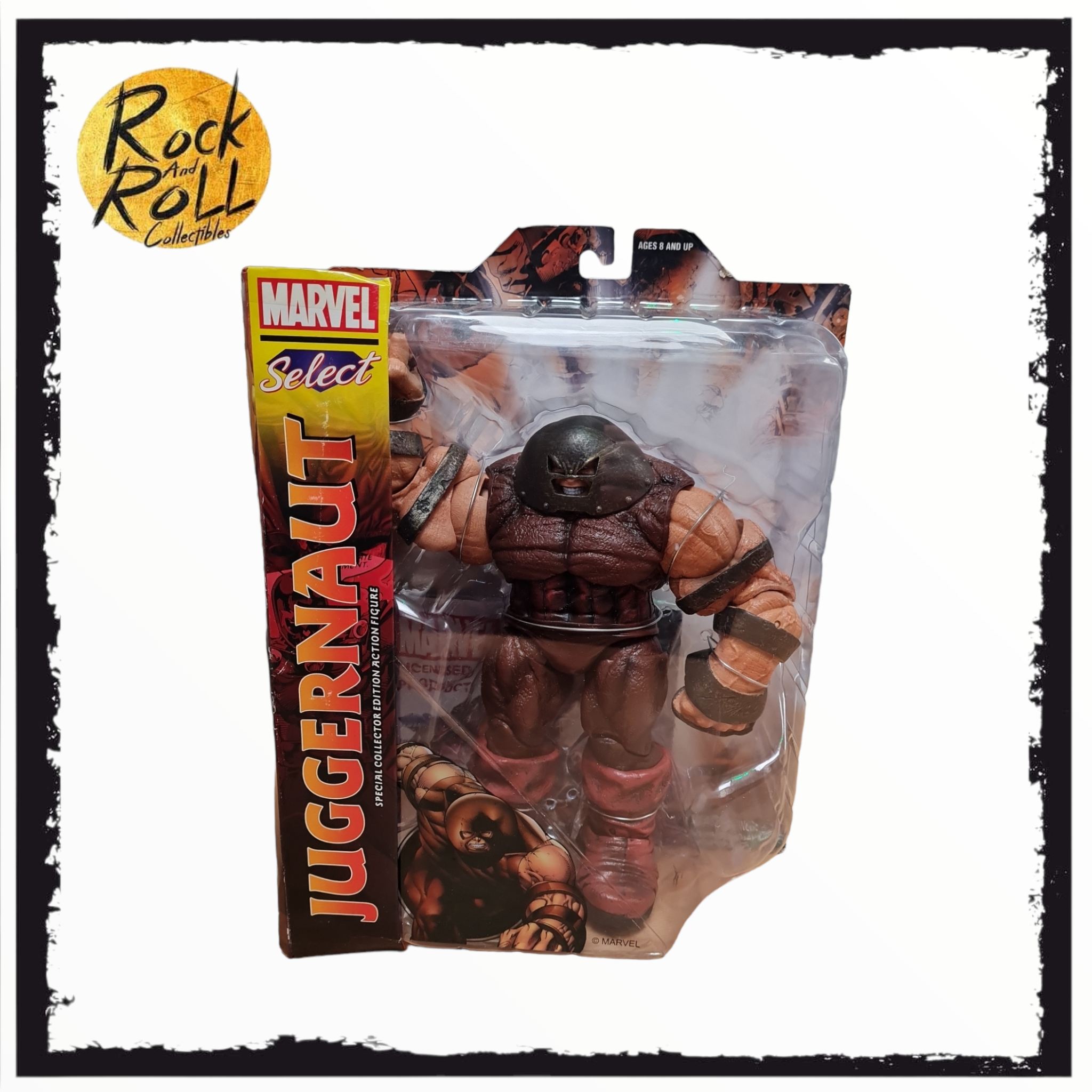 Damaged Packaging Marvel Select Juggernaut Action Figure rock