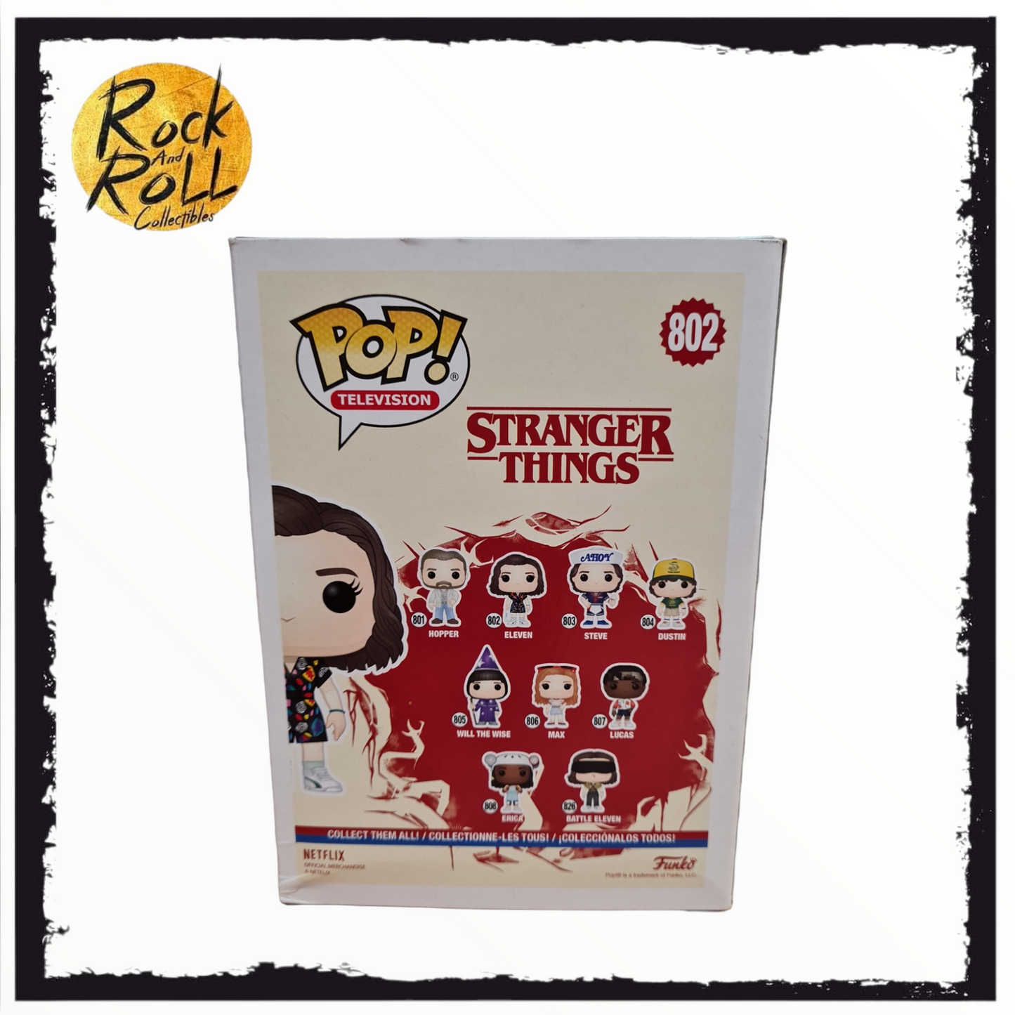 Stranger Things - Mall Eleven Funko Pop! #802 Condition 8/10