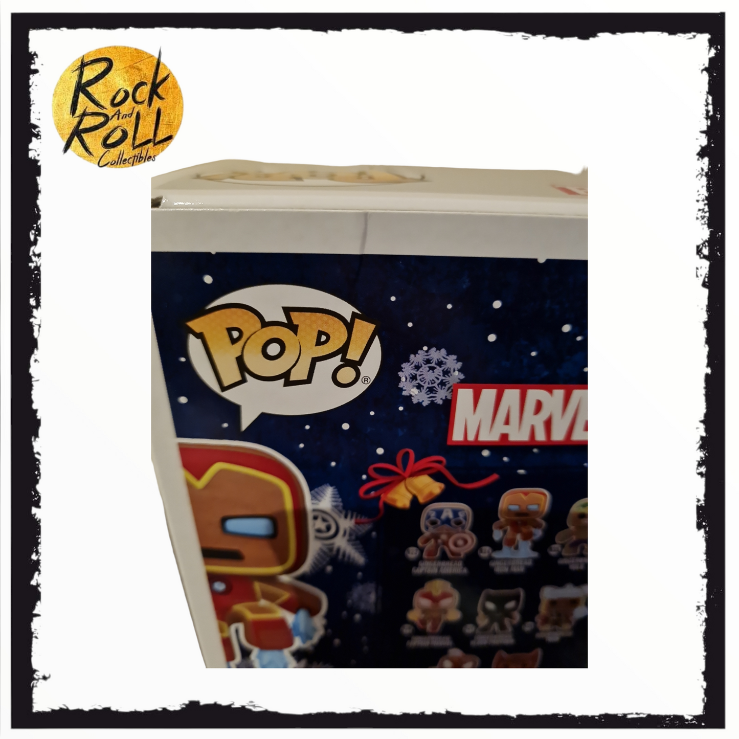Marvel - Gingerbread Iron Man Funko Pop! #934 Condition 8.5/10
