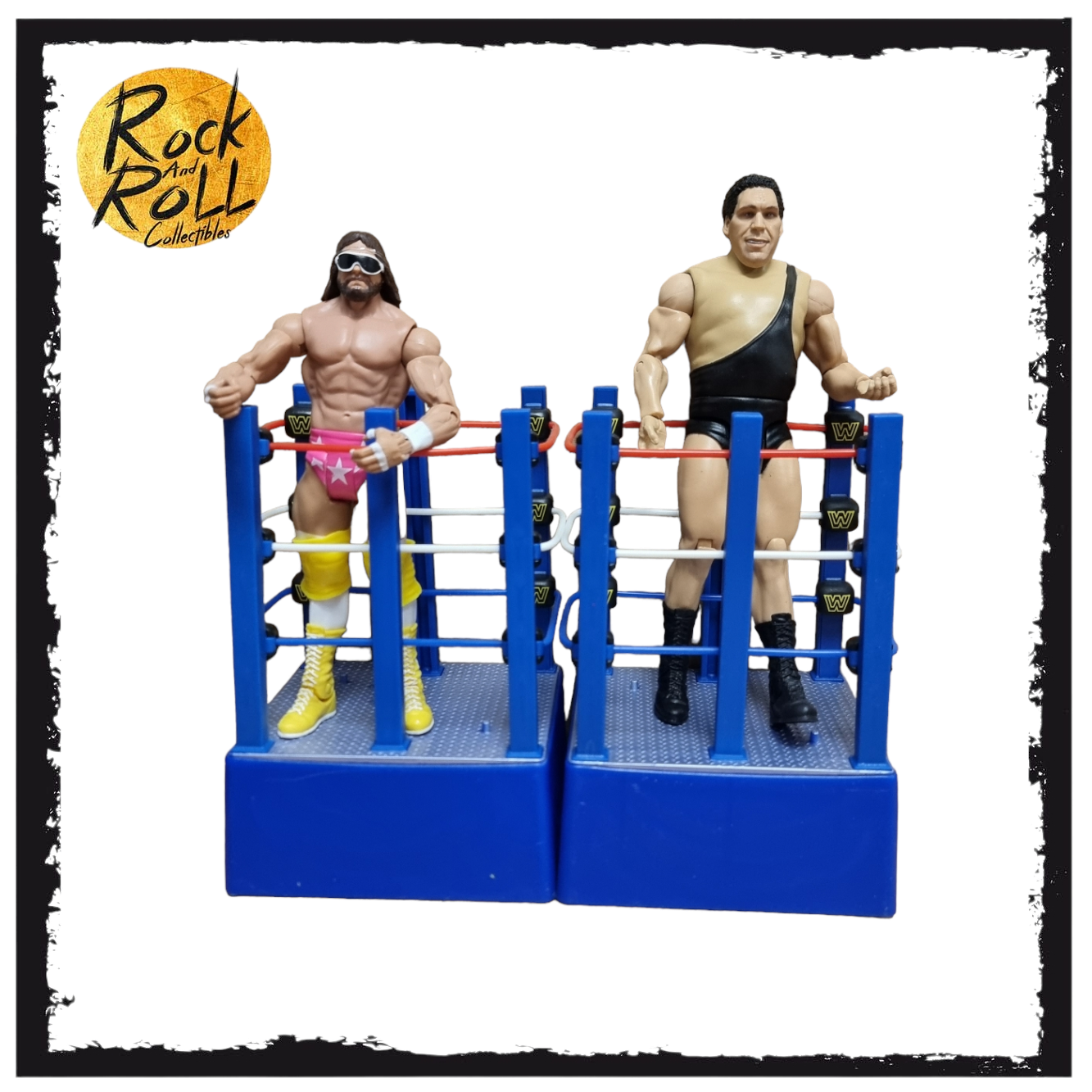 WWE WrestleMania Moments Andre The Giant & Macho Man Randy Savage Loose