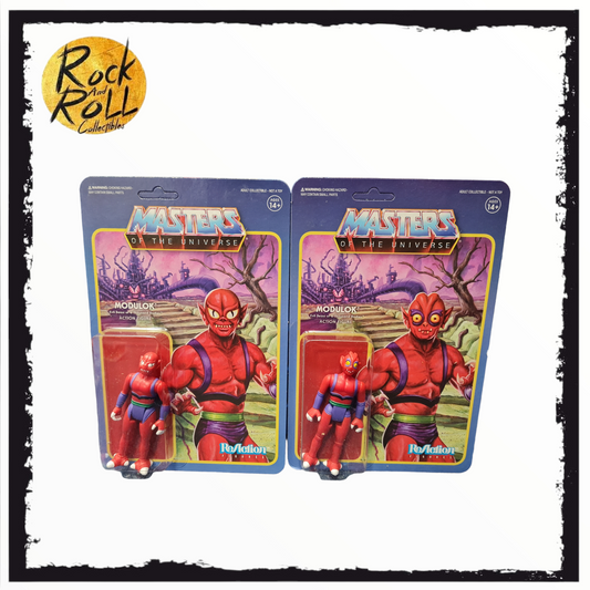 Masters Of The Universe Super7 ReAction Figure - Modulok A & B