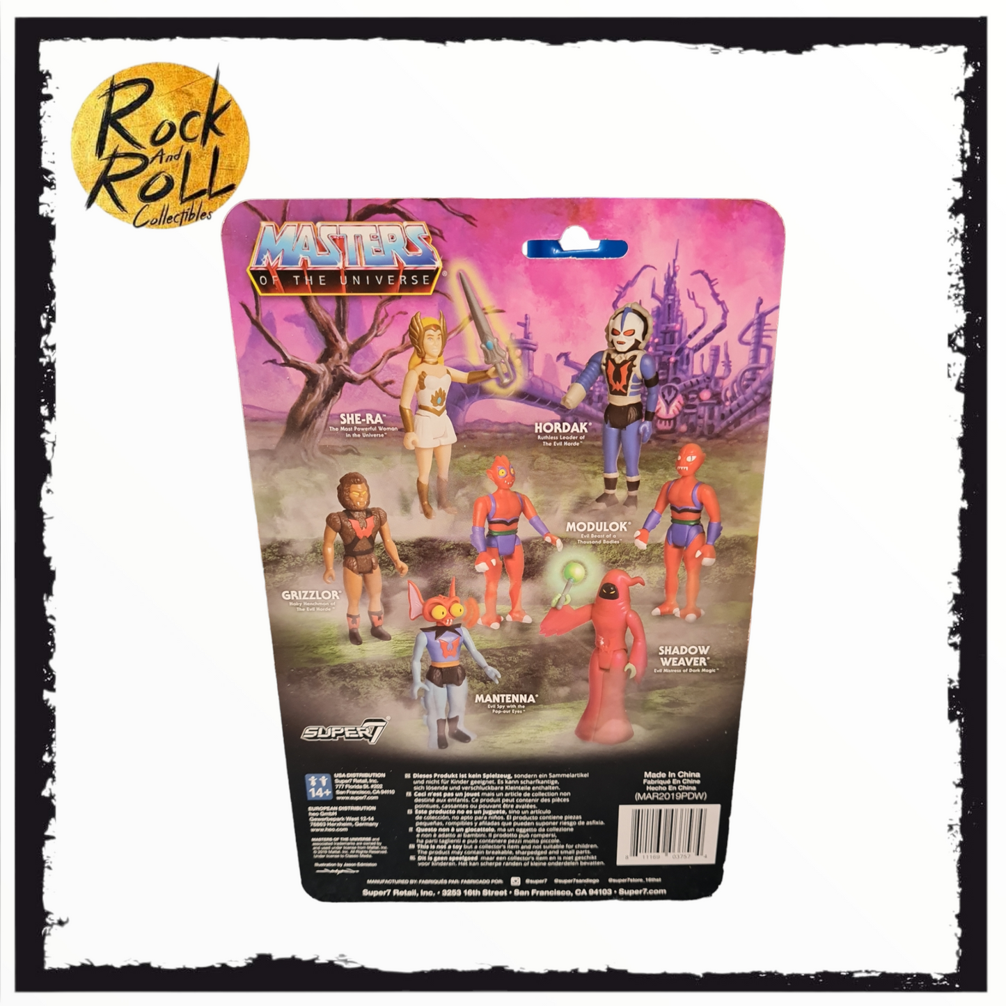 Masters Of The Universe Super7 ReAction Figure - Modulok (Version A)