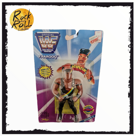 WWF JusToys Bend-Ems Series V - Farooq (In Protective Case)