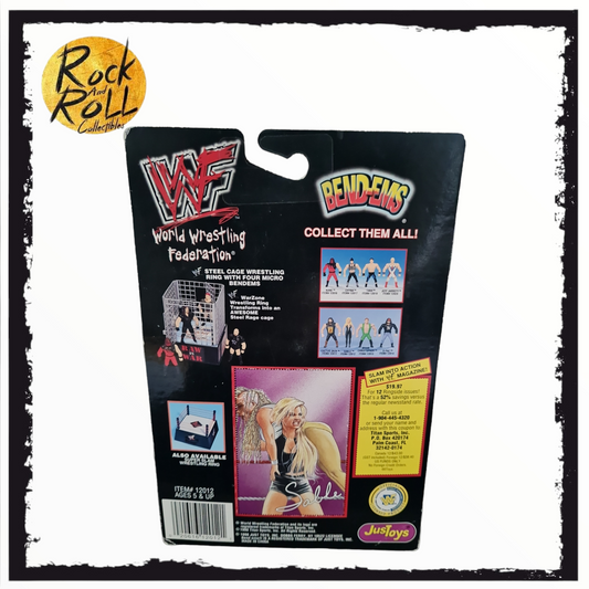 WWF JusToys Bend-Ems Series IX - Sable (In Protective Case)