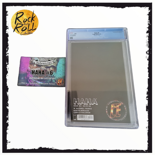 Image Comics 7/21- Haha #6 Giang Variant Cover - CGC 9.8 - LE 684/750 w/COA