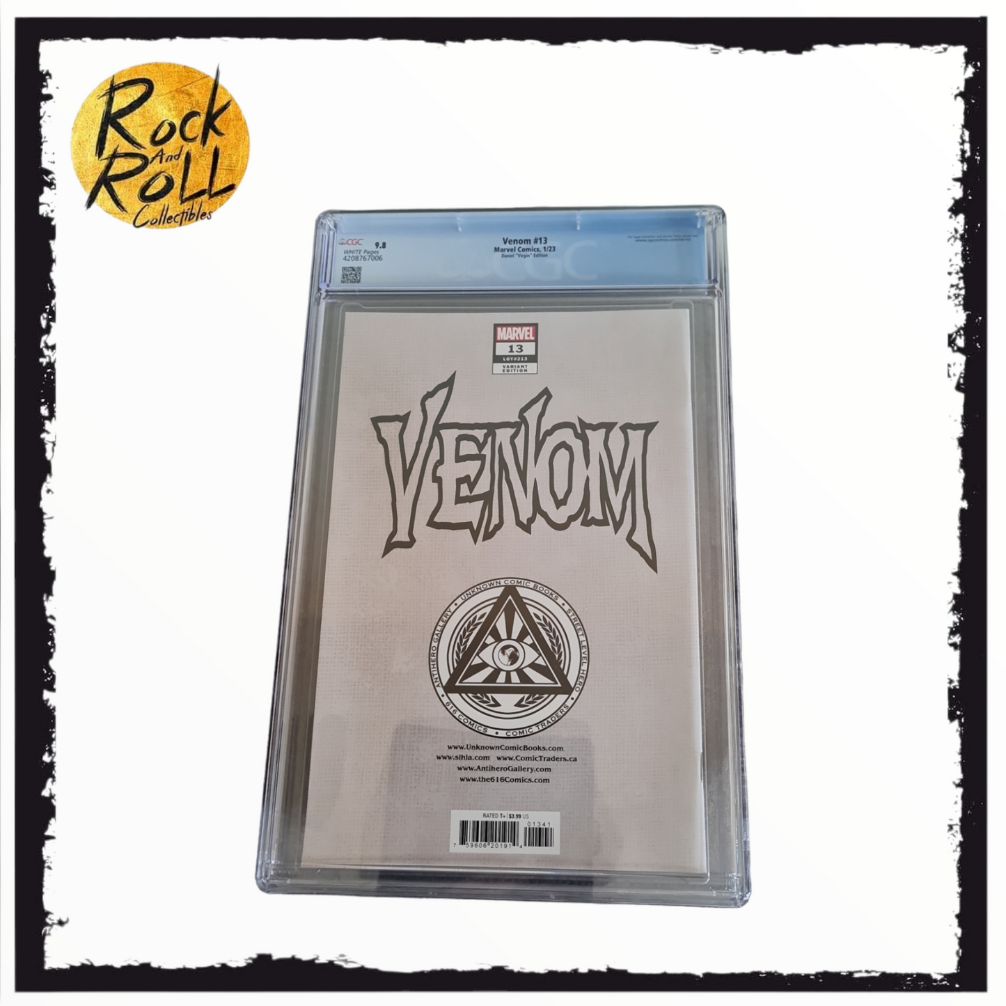 Marvel Comics 1/23 - Venom #13 Daniel "Virgin" Edition - CGC 9.8