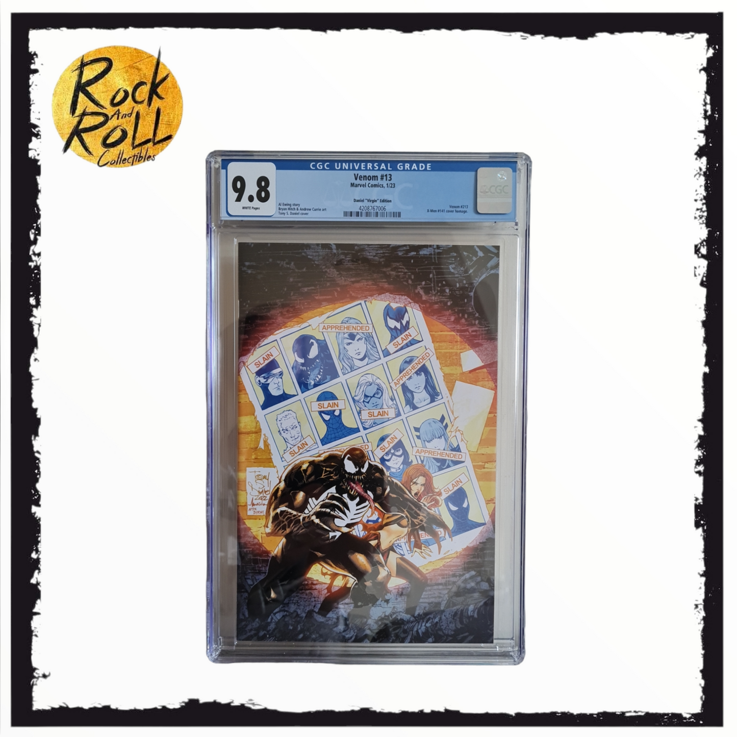 Marvel Comics 1/23 - Venom #13 Daniel "Virgin" Edition - CGC 9.8