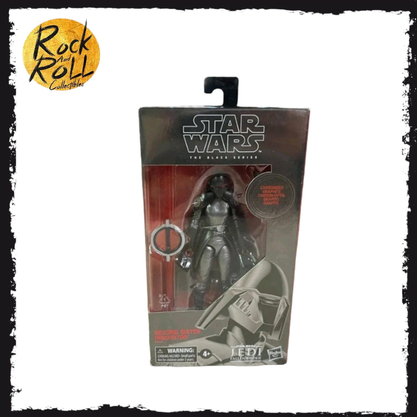 Star Wars Black Series 6” Second Sister Inquisitor Carbonized