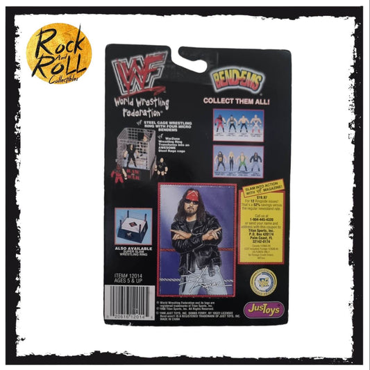 WWF JusToys Bend-Ems Series IX - X-Pac / Bubble Crack (In Protective Case)