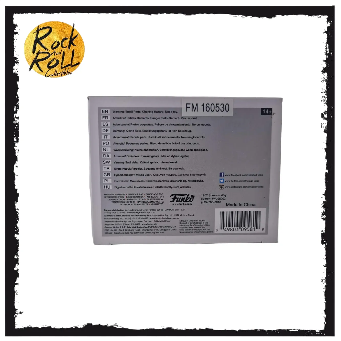 Freddy Funko as WWE Sting #52 2016 SDCC 500pcs. Condition 8/10