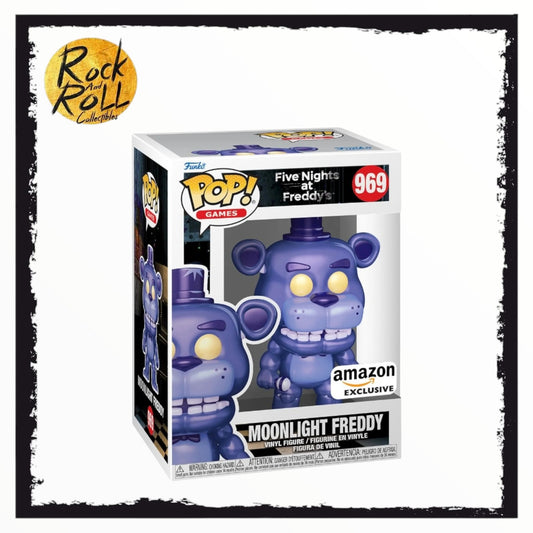 Moonlight Freddy #969 (Metallic) Funko Pop! - Five Nights at Freddy's - Amazon Exclusive