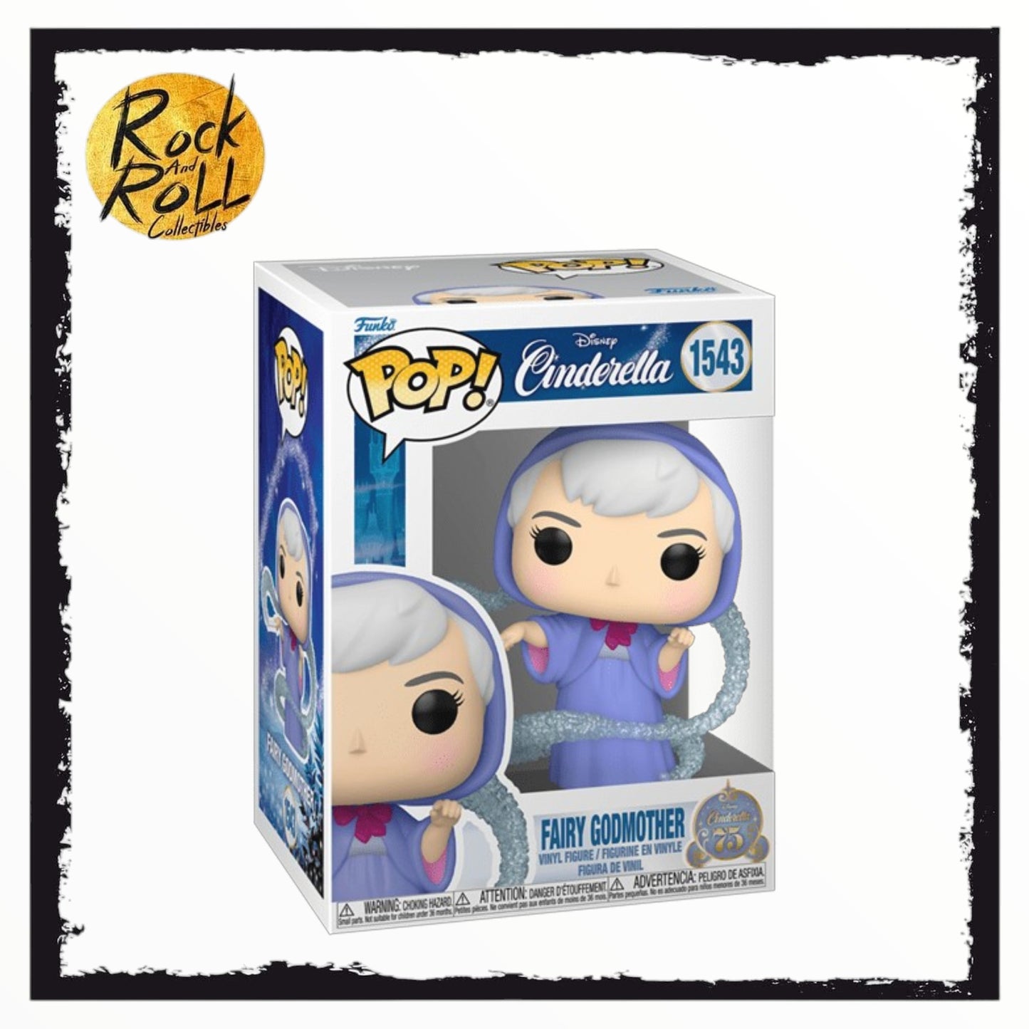 Fairy Godmother #1543 Funko Pop - Cinderella 75th Anniversary