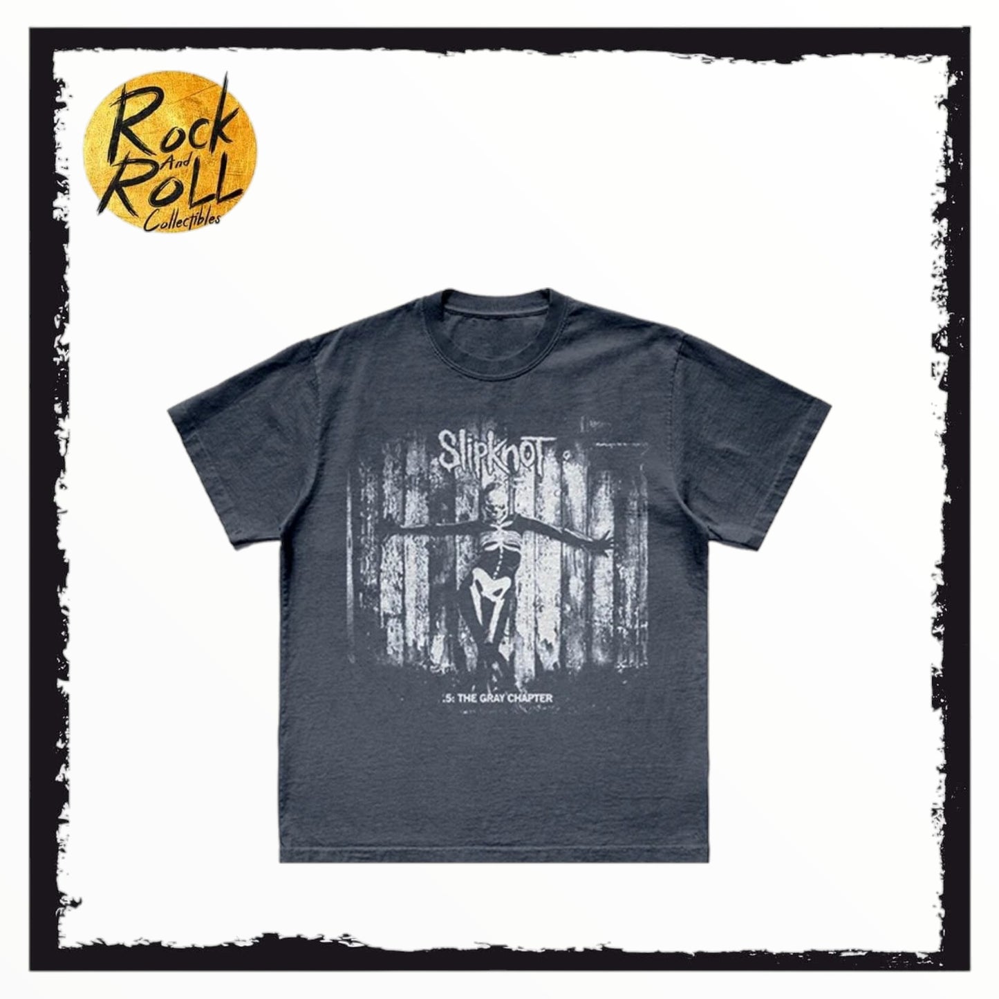 Slipknot - 5: The Gray Chapter Washed Official T-Shirt - 2XL