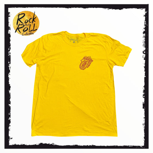 Rolling Stones Yellow Logo T-Shirt - XL