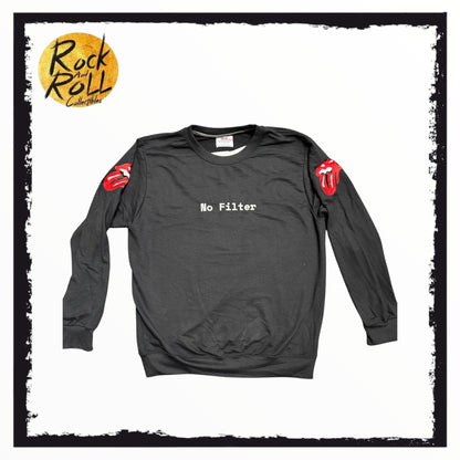Rolling Stones "No Filter" Black Sweatshirt