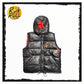 The Rolling Stones 50 Years Sleeveless Hooded Puffer Jacket - 2XL