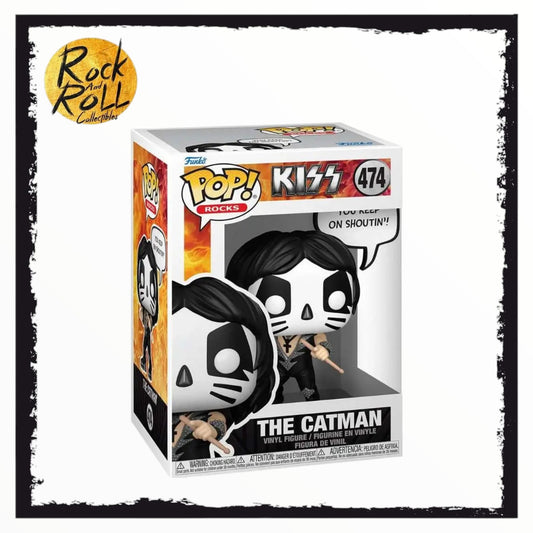 The Catman #474 Funko Pop Sayings - Kiss: Rock and Roll All Night