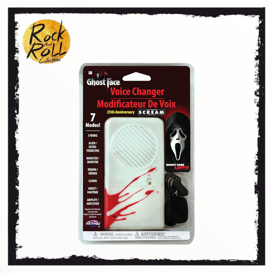 Scream - Ghost Face 25th Anniversary Deluxe Voice Changer Standard - Fun World
