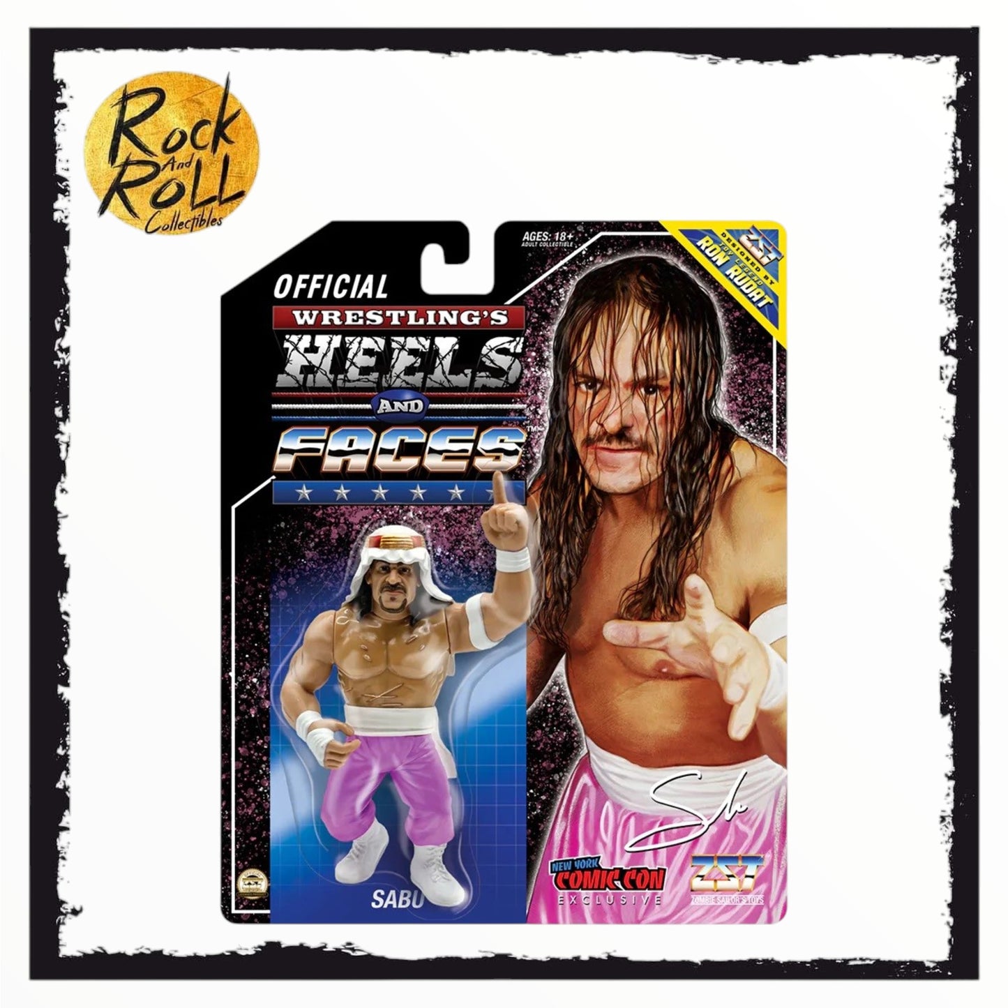 ZST - Zombie Sailor Toys Heels and Faces - Sabu (Pink Pants) SDCC Exclusive