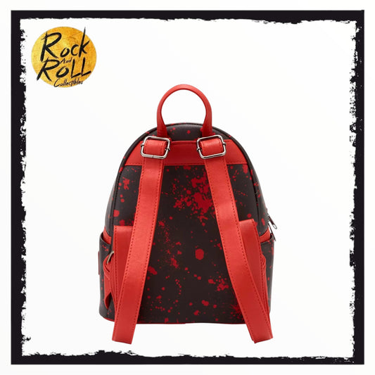 Loungefly Terrifier Art The Clown Splatter Mini Backpack
