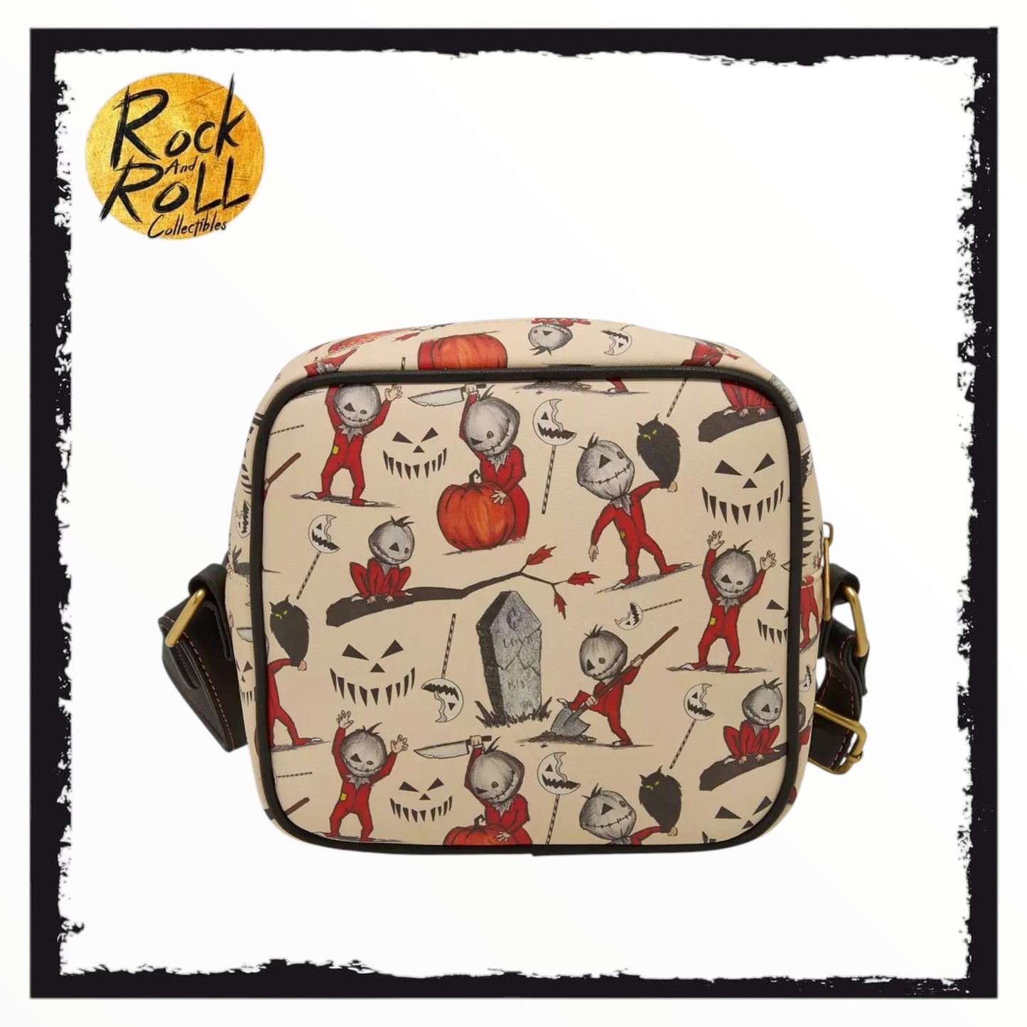 Loungefly Trick 'R Treat Allover Print Crossbody Bag