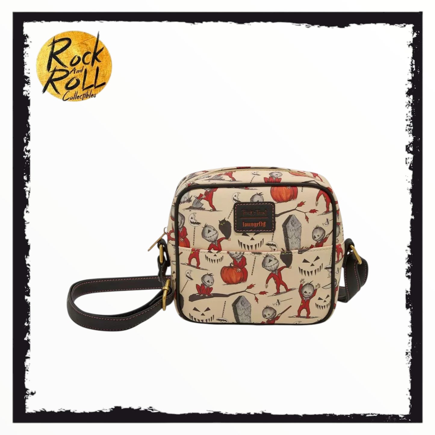 Loungefly Trick 'R Treat Allover Print Crossbody Bag