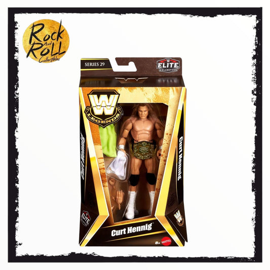 Box Damage - WWE Legends Elite Collection Series 29 - Curt Hennig US Import