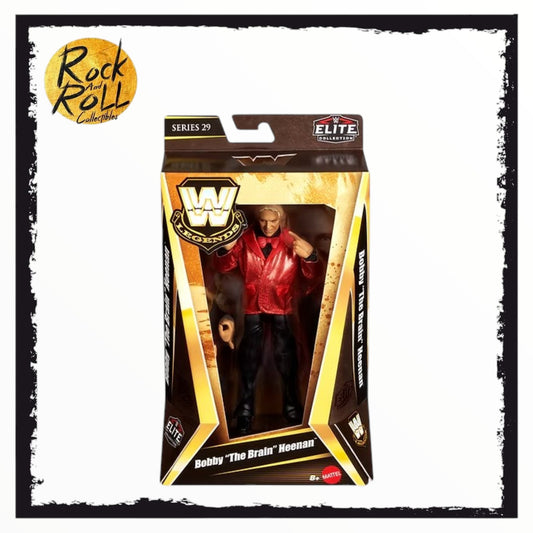Box Damage - WWE Legends Elite Collection Series 29 - Bobby "The Brain" Heenan US Import