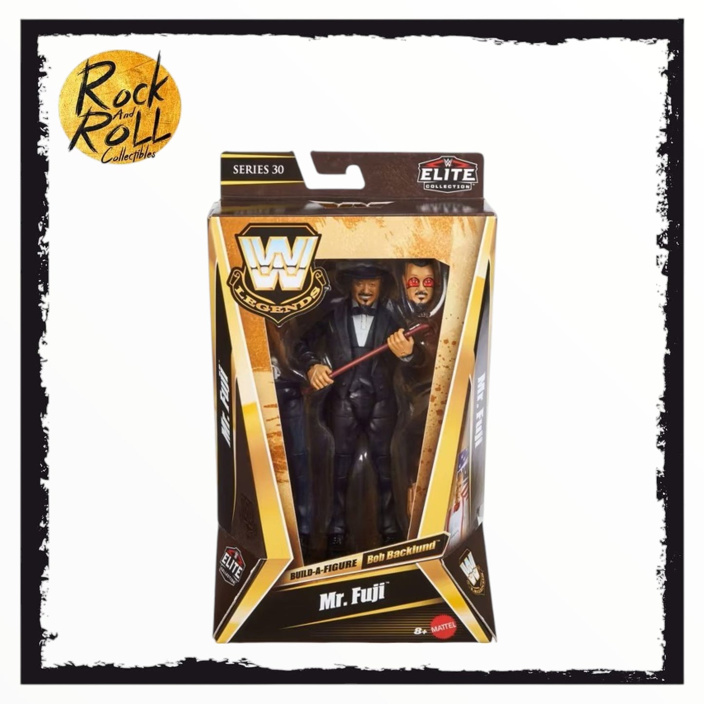 WWE Legends Elite Collection Series 30 Mr. Fuji US Import