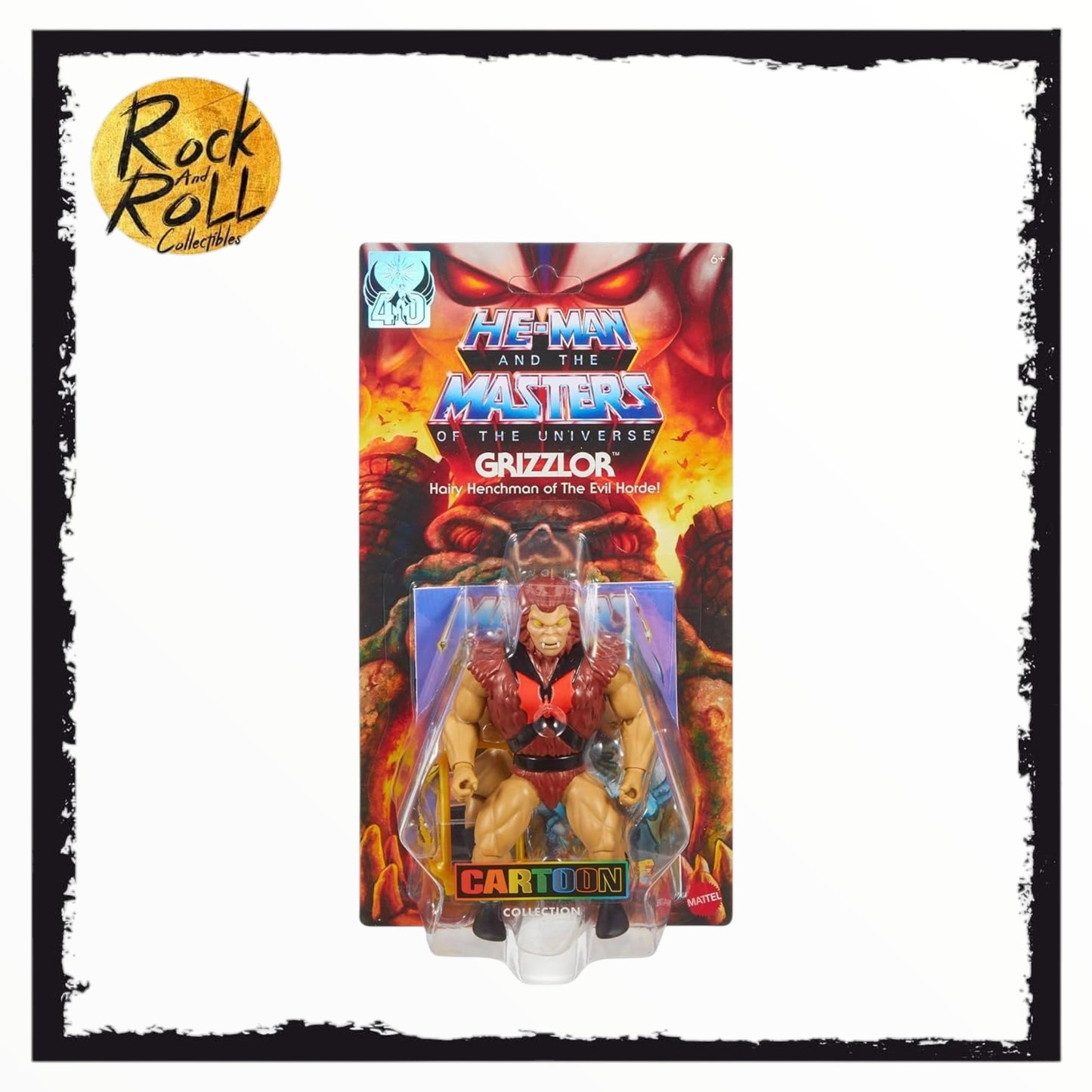 Damaged Card - He-Man and the Masters of the Universe - Grizzlor US Import