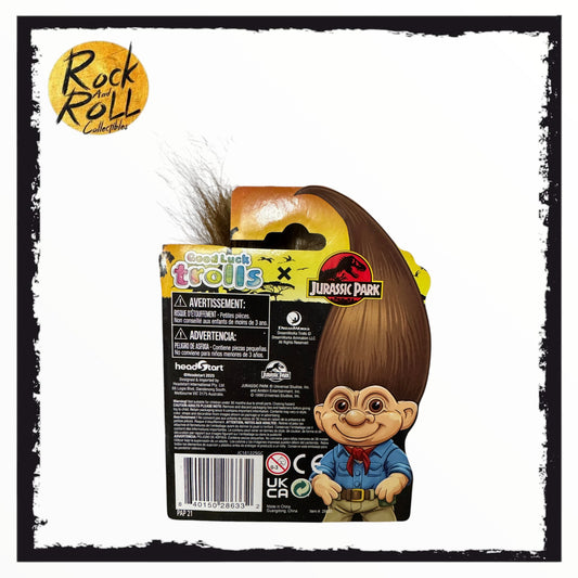 Good Luck Trolls x Jurassic Park - Alan Grant 2.25" Doll
