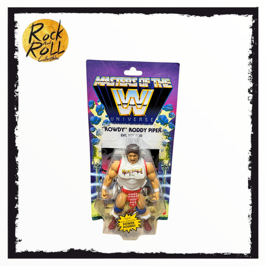 Not Mint Card - Masters of the WWE Universe - "Rowdy" Roddy Piper