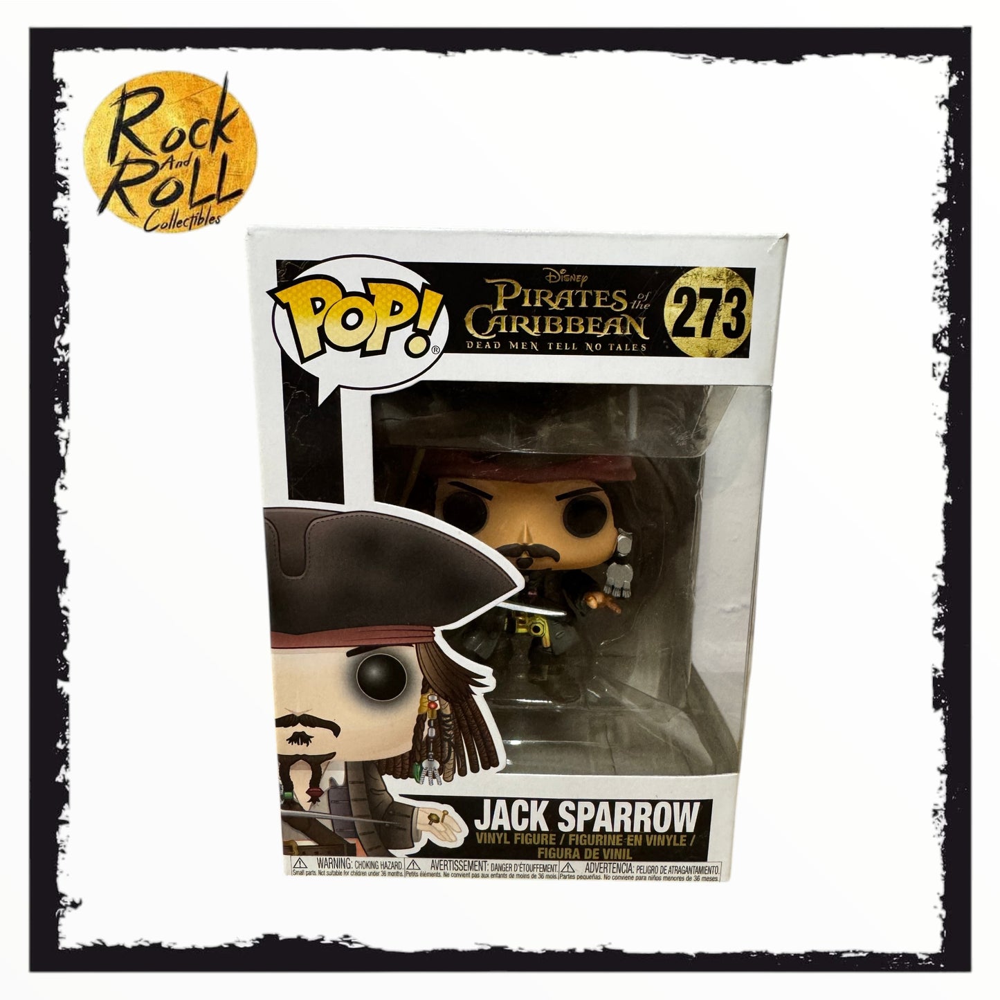 Pirates of the Caribbean - Jack Sparrow Funko Pop! #273 Condition 8/10