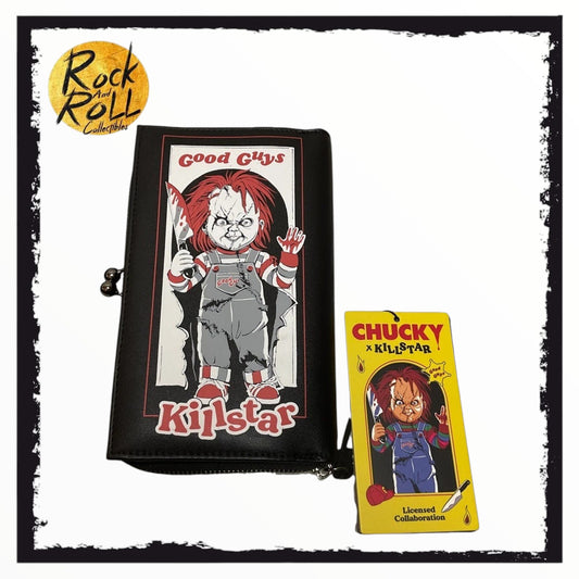 Killstar x Chucky Good Guys - Presto You're Dead Black Wallet in Box