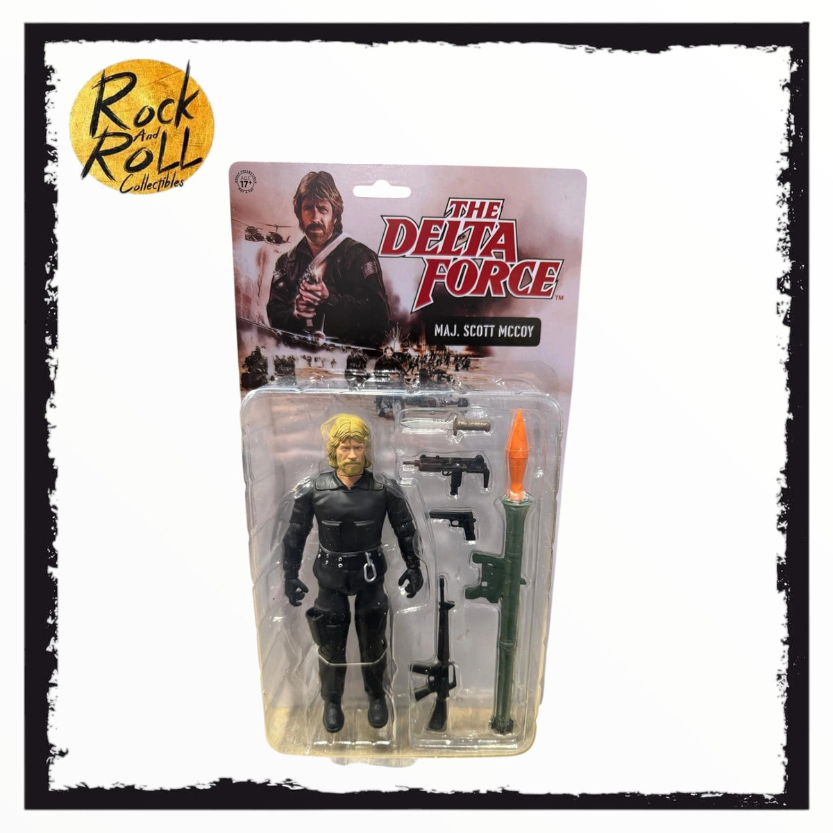 Trick Or Treat Studios Action Figure 6.75” Delta Force Major Scott McCoy