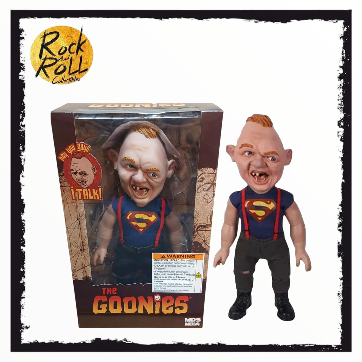 MDS Mega Scale Goonies 15” Sloth Figure with Sound