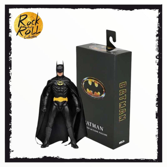 NECA DC Batman 1989 Movie Batman Clothed Action Figure 8” Action Figure (Michael Keaton)