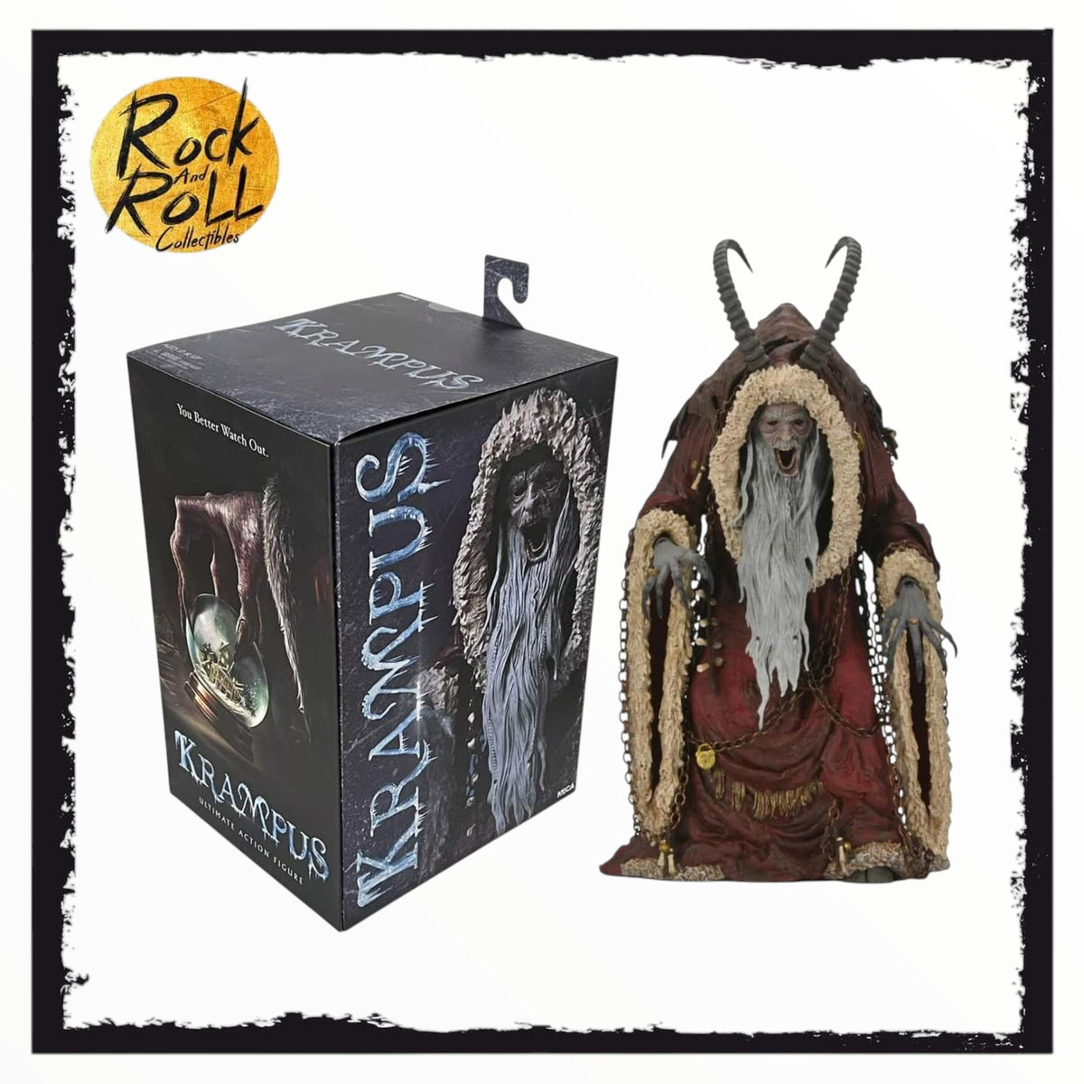 NECA Krampus Deluxe 10” Collectible Action Figure
